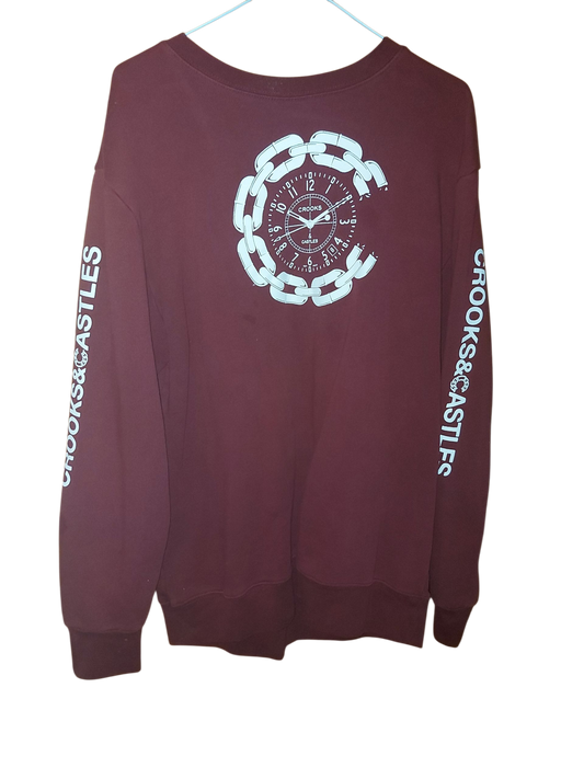 Crooks & Castles Sweater-> Large