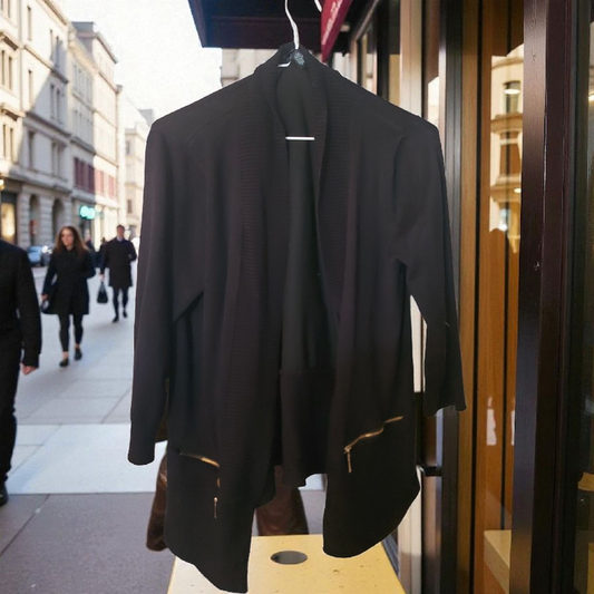 Le Chateau black cardigan Medium