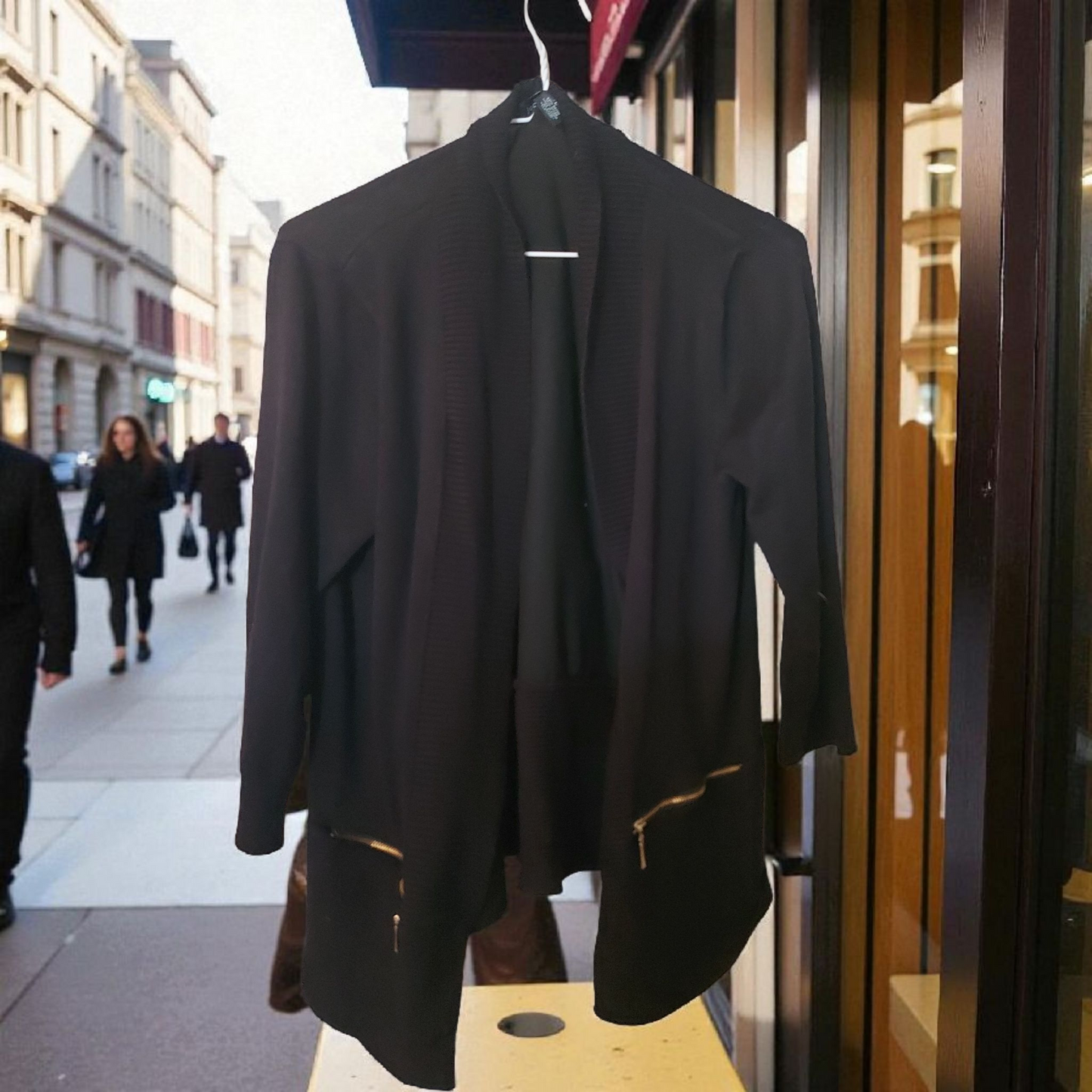 Le Chateau black cardigan Medium